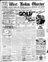 West London Observer Friday 31 December 1943 Page 1
