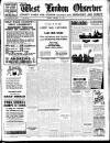 West London Observer Friday 21 January 1944 Page 1