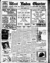 West London Observer Friday 19 January 1945 Page 1