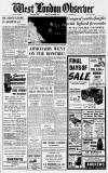 West London Observer Friday 09 November 1956 Page 1