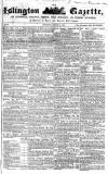 Islington Gazette Saturday 14 March 1857 Page 1