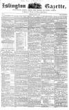 Islington Gazette Saturday 11 April 1857 Page 1