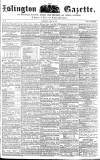 Islington Gazette Saturday 25 April 1857 Page 1