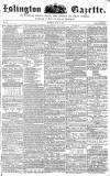 Islington Gazette Saturday 13 June 1857 Page 1