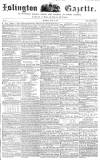 Islington Gazette Saturday 20 June 1857 Page 1