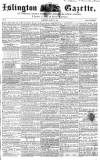 Islington Gazette Saturday 01 August 1857 Page 1