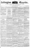 Islington Gazette Saturday 19 September 1857 Page 1