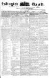 Islington Gazette Saturday 03 October 1857 Page 1