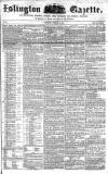 Islington Gazette Saturday 10 October 1857 Page 1