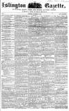 Islington Gazette Saturday 14 November 1857 Page 1