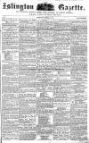 Islington Gazette Saturday 12 December 1857 Page 1