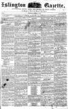 Islington Gazette Saturday 19 December 1857 Page 1