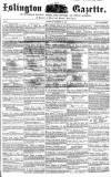 Islington Gazette Saturday 26 December 1857 Page 1