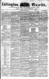 Islington Gazette Saturday 02 January 1858 Page 1
