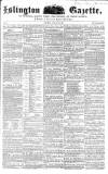Islington Gazette Saturday 23 January 1858 Page 1
