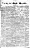 Islington Gazette Saturday 05 February 1859 Page 1