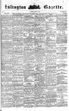 Islington Gazette Saturday 13 August 1859 Page 1