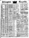 Islington Gazette Tuesday 06 March 1883 Page 1