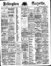 Islington Gazette Thursday 01 October 1885 Page 1