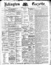 Islington Gazette Wednesday 02 January 1889 Page 1