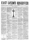 East London Observer Saturday 24 October 1857 Page 1