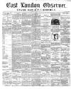 East London Observer Saturday 10 August 1861 Page 1