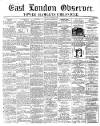 East London Observer Saturday 26 October 1861 Page 1