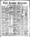 East London Observer Saturday 10 January 1863 Page 1