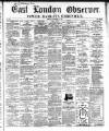 East London Observer Saturday 11 November 1865 Page 1