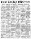 East London Observer Saturday 13 October 1877 Page 1
