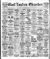 East London Observer Saturday 06 December 1913 Page 1