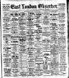 East London Observer Saturday 24 October 1914 Page 1