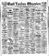 East London Observer Saturday 23 December 1916 Page 1