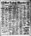 East London Observer Saturday 29 November 1919 Page 1