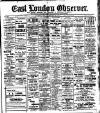 East London Observer Saturday 29 January 1921 Page 1