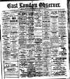 East London Observer Saturday 26 March 1921 Page 1