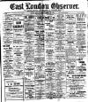 East London Observer Saturday 10 September 1921 Page 1