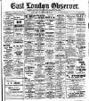East London Observer Saturday 15 October 1921 Page 1
