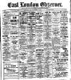 East London Observer Saturday 29 October 1921 Page 1