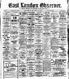 East London Observer Saturday 14 January 1922 Page 1