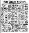 East London Observer Saturday 15 April 1922 Page 1