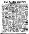East London Observer Saturday 13 May 1922 Page 1