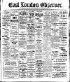 East London Observer Saturday 25 November 1922 Page 1