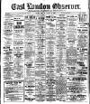 East London Observer Saturday 14 July 1923 Page 1