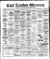 East London Observer Saturday 06 March 1926 Page 1