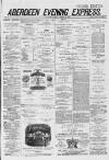 Aberdeen Evening Express Monday 27 October 1879 Page 1