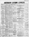 Aberdeen Evening Express Tuesday 14 April 1885 Page 1