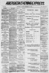 Aberdeen Evening Express Monday 11 January 1886 Page 1