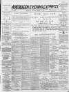 Aberdeen Evening Express Thursday 10 March 1887 Page 1
