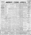 Aberdeen Evening Express Friday 01 November 1889 Page 1